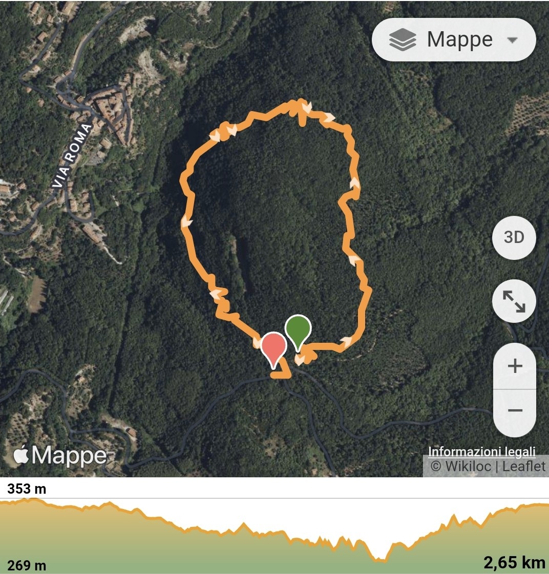 map of monterotondo 